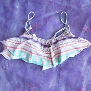 Victoria's secret flounce spaghetti strap bikini size S small